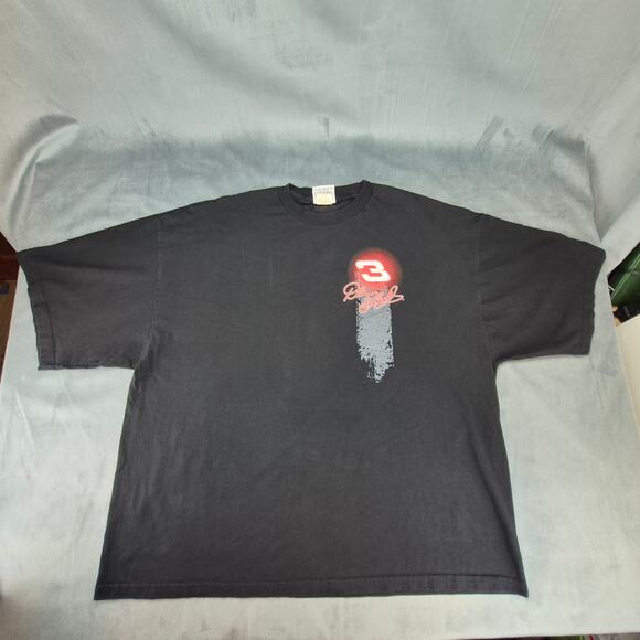 Dale Earnhardt NASCAR T-Shirt Mens 4XL Black Wrap Around Graphic USA - Picture 1 of 7